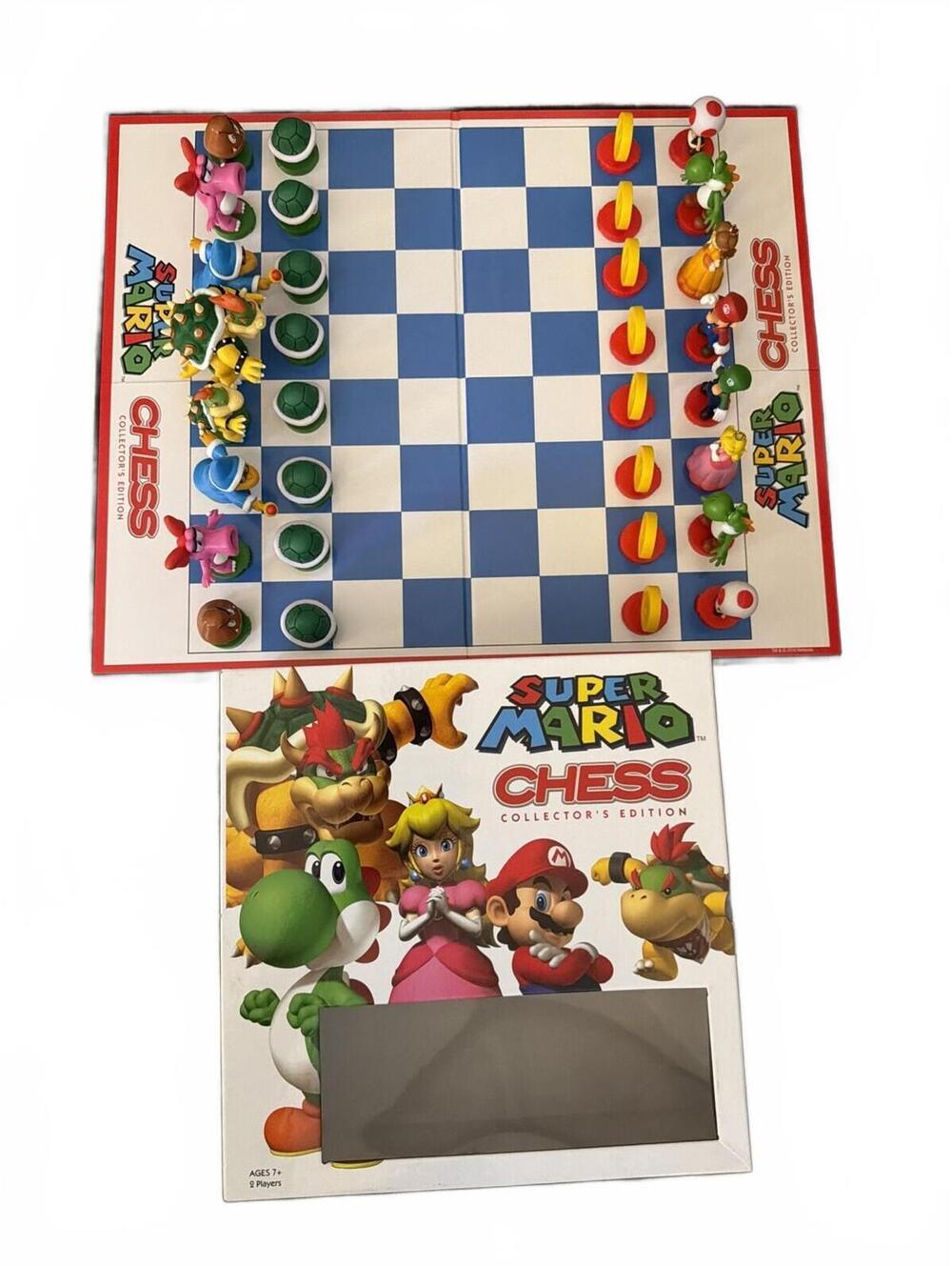 USAopoly Super Mario Chess Collectors Edition Board Game Read Description